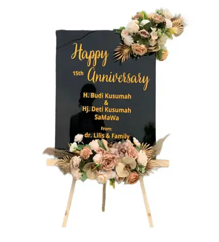 Papan Bunga Akrilik Nangewer
